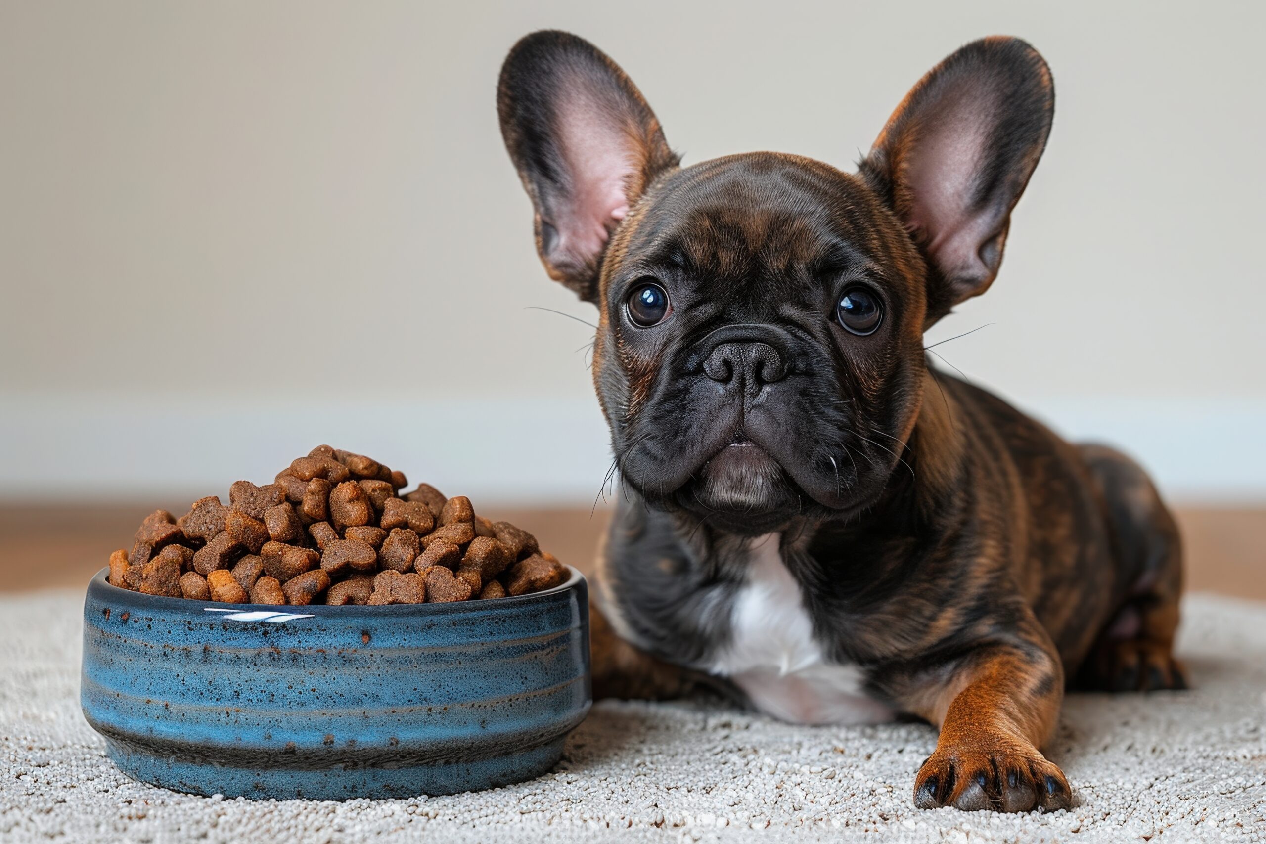 フレンチブルドッグは何回ごはんをあげればいい?