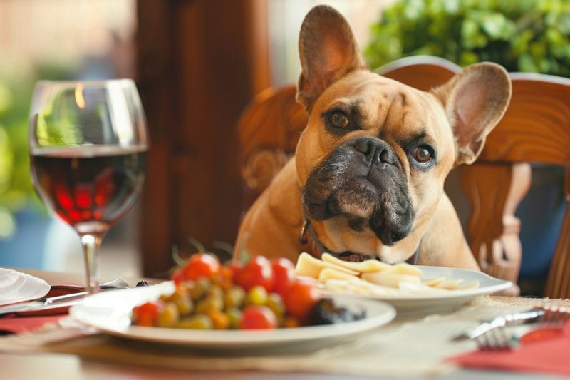 フレンチブルドッグに人間の食べ物はあげていい？