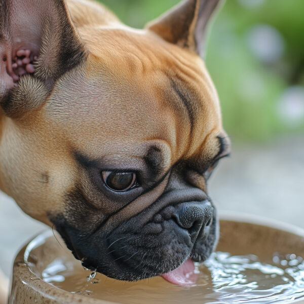 フレンチブルドッグの水の量はどれくらい?