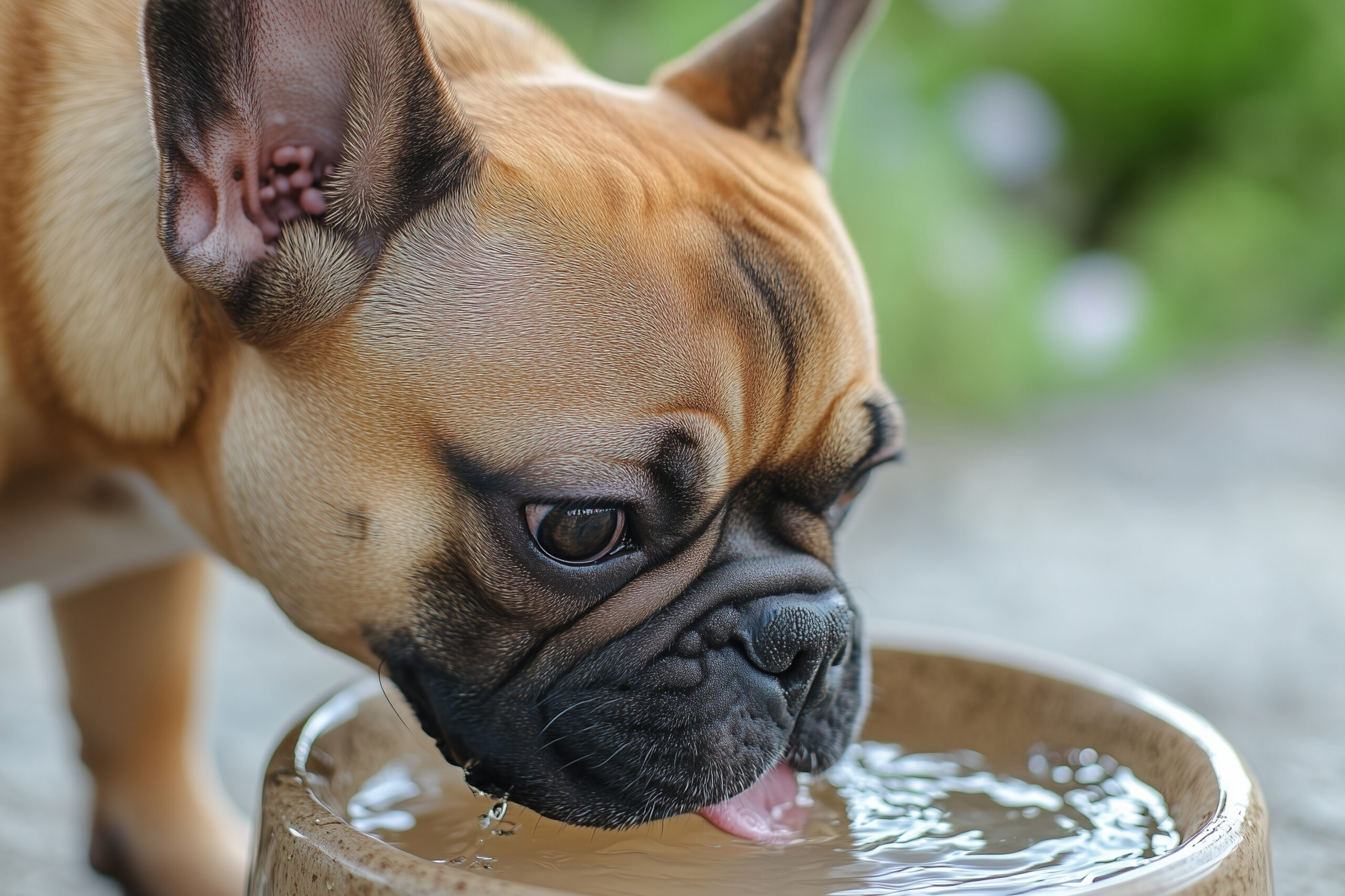 フレンチブルドッグの水の量はどれくらい?