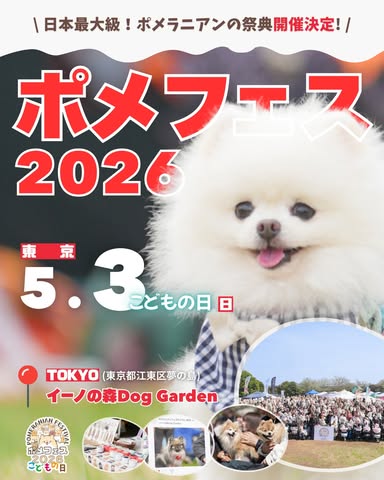 ポメラニアンフェスティバル 2026 こどもの日