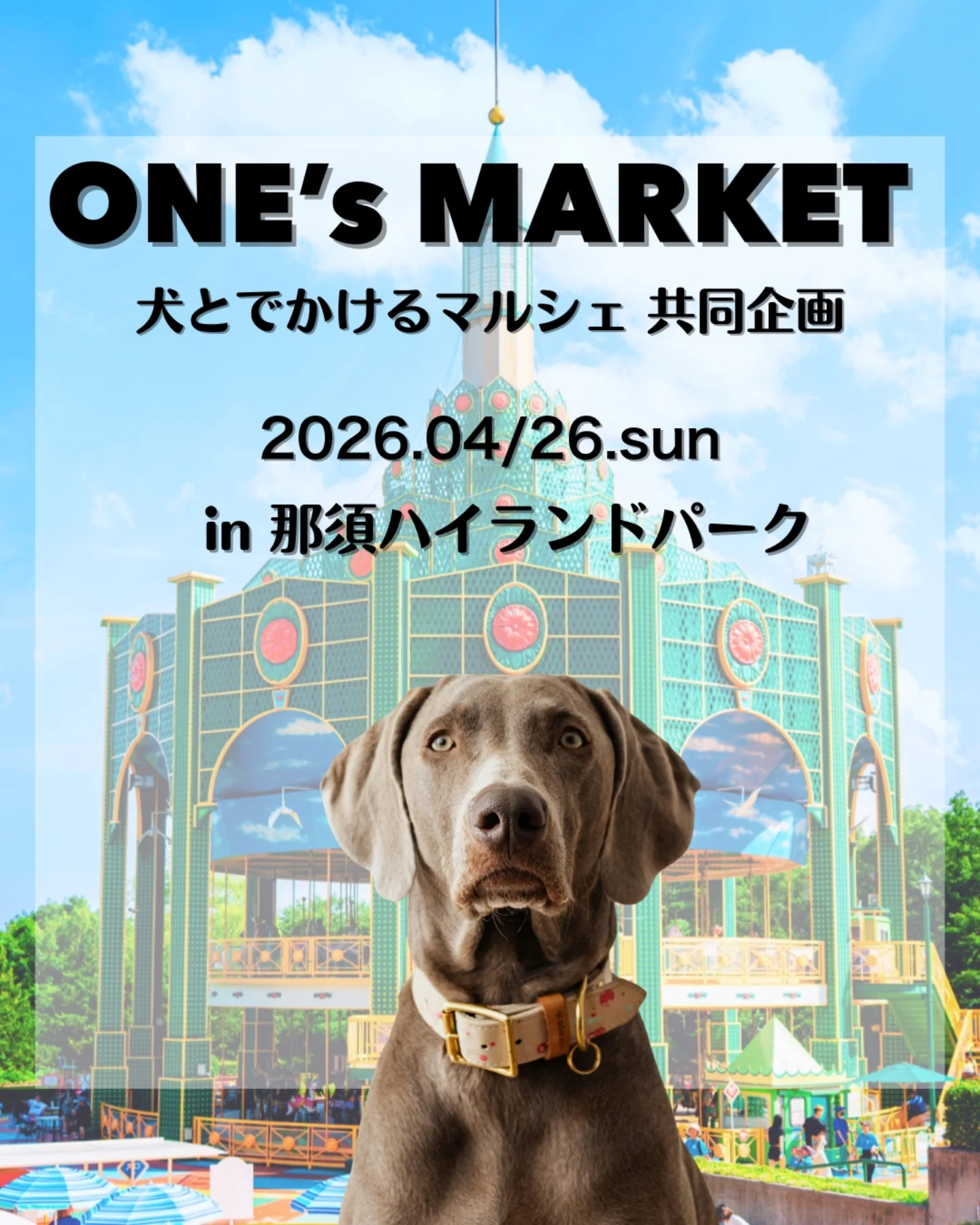 ONE’s MARKET（犬とでかけるマルシェ共同企画）