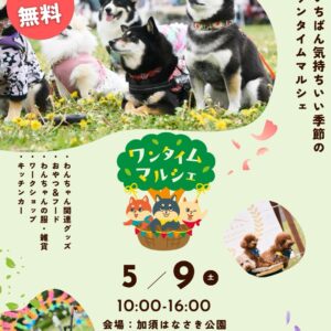 ワンタイムマルシェ in 加須はなさき公園