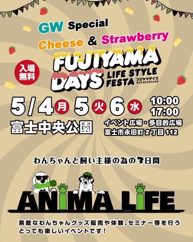 fumotto NIGHTMARKET with dog