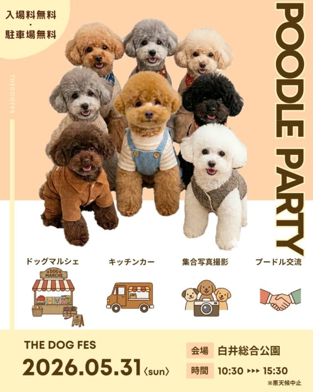THE DOG FES-プードルパーティ-